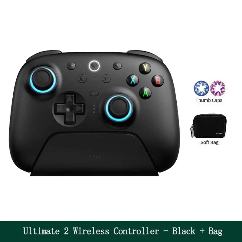 8BitDo Ultimate 2 Wireless 2.4G Gaming Controller with Charging Dock, TMR Joystick Bluetooth Gamepad for PC, Windows ,Android
