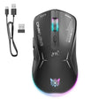ONIKUMA CW917 Wireless Gaming Mouse Dual Mode 2.4G Wired RGB Backlit 4800 DPI Adjustable Rechargeable Ergonomic Programmable PC
