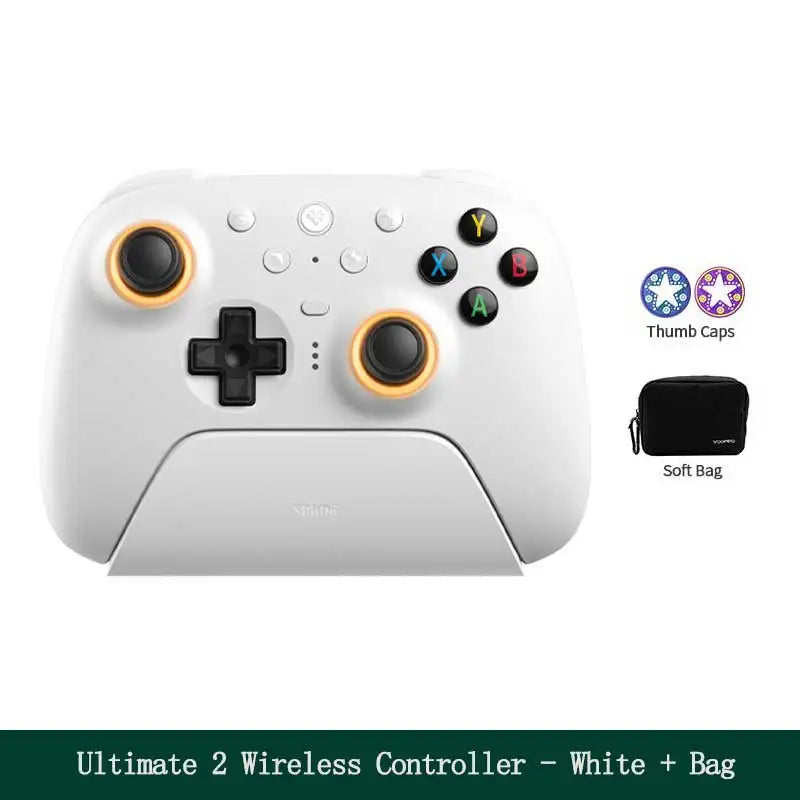8BitDo Ultimate 2 Wireless 2.4G Gaming Controller with Charging Dock, TMR Joystick Bluetooth Gamepad for PC, Windows ,Android