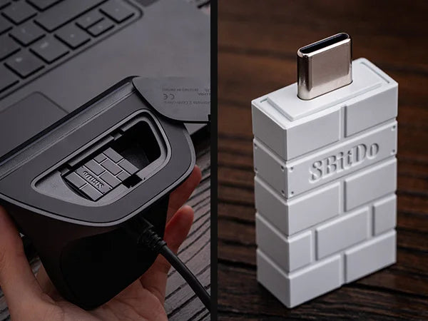 8BitDo Ultimate 2 Wireless 2.4G Gaming Controller with Charging Dock, TMR Joystick Bluetooth Gamepad for PC, Windows ,Android