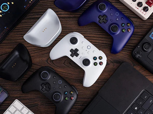 8BitDo Ultimate 2 Wireless 2.4G Gaming Controller with Charging Dock, TMR Joystick Bluetooth Gamepad for PC, Windows ,Android