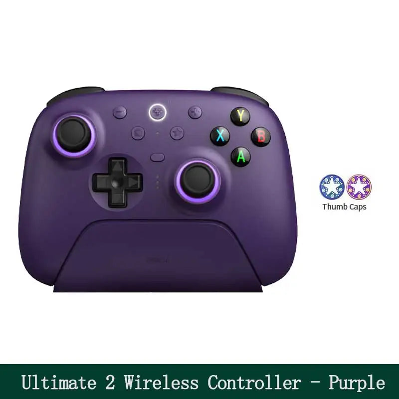 8BitDo Ultimate 2 Wireless 2.4G Gaming Controller with Charging Dock, TMR Joystick Bluetooth Gamepad for PC, Windows ,Android